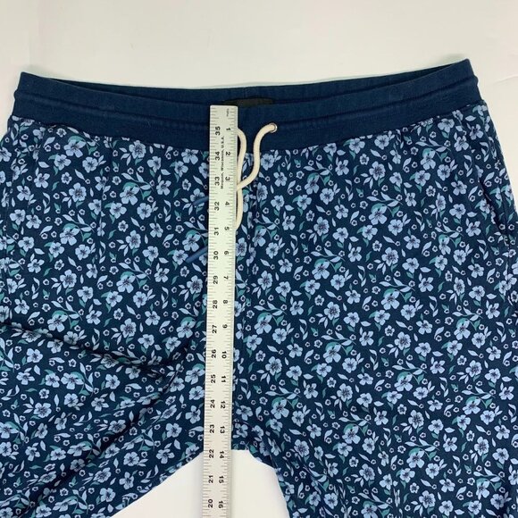 Bonobos Women's Floral Drawstring Tapered Cotton Joggers Size XL - Picture 12 of 13